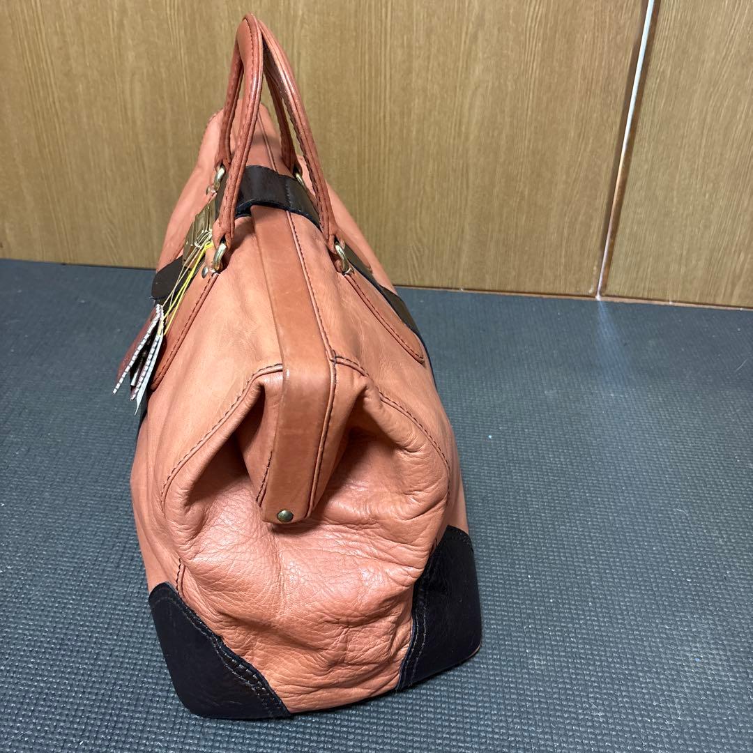 希少【PORTER】初期SOFTISH LINE ボストン茶・黒　⭐︎牛革AL