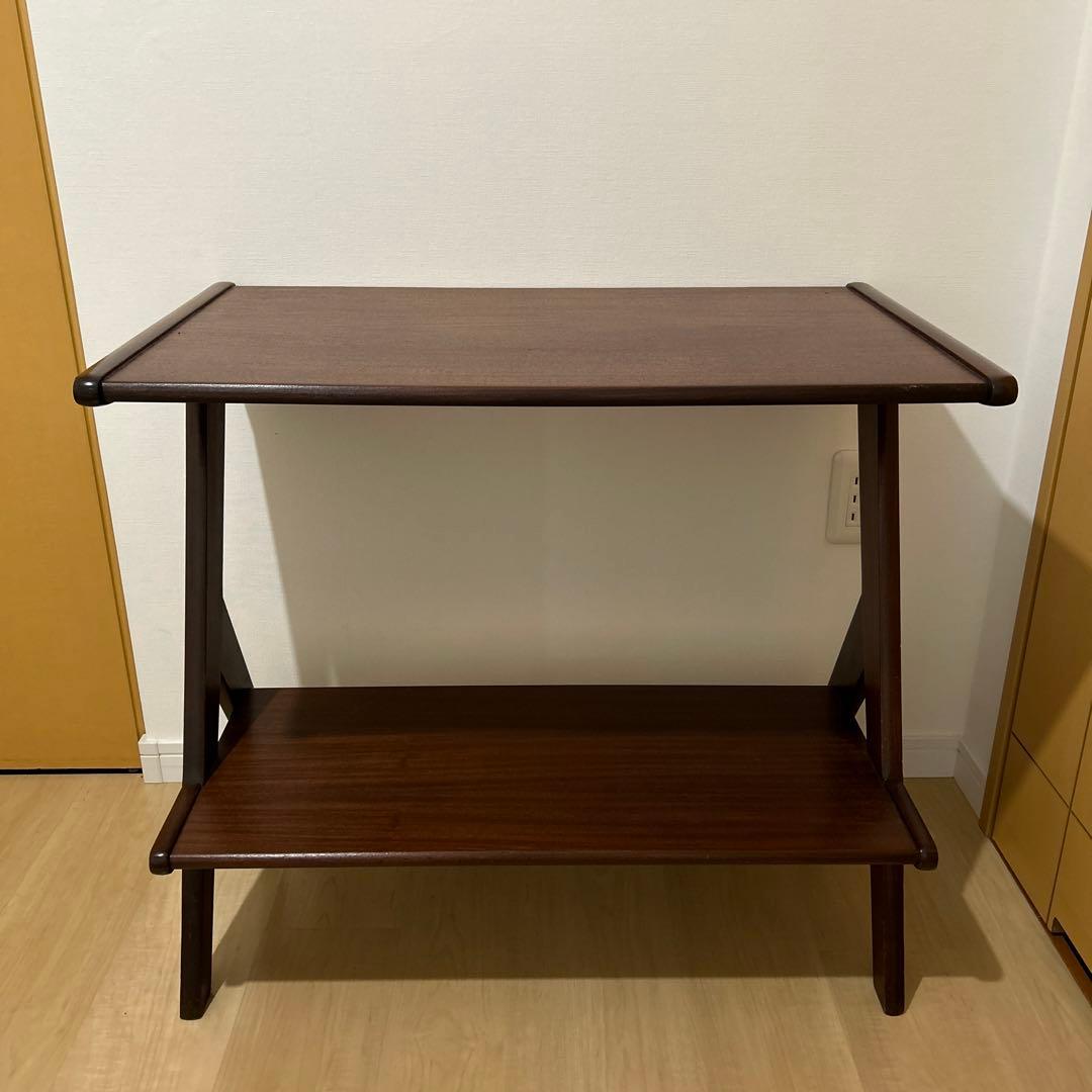 【オランダヴィンテージ】サイドテーブル チーク材
