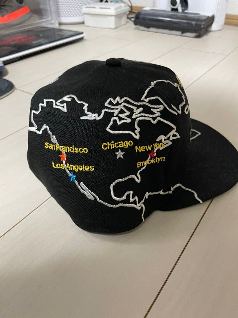 Supreme New Era Boxlogo キャップ