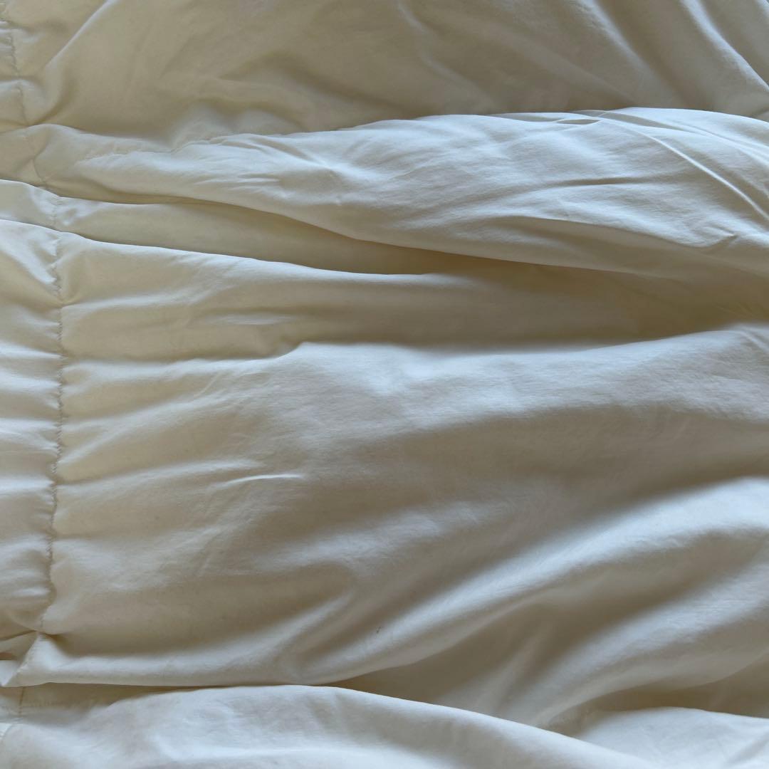 最高級！グランドマザー　グースダウン掛け布団！クリーニング済み！