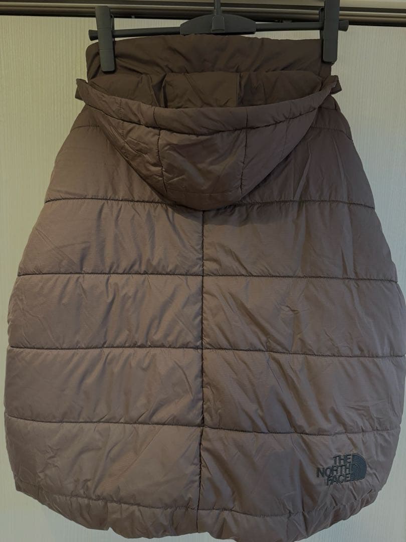 美品　THE NORTH FACE シェルブランケット 抱っこ紐ケープ ブラウン