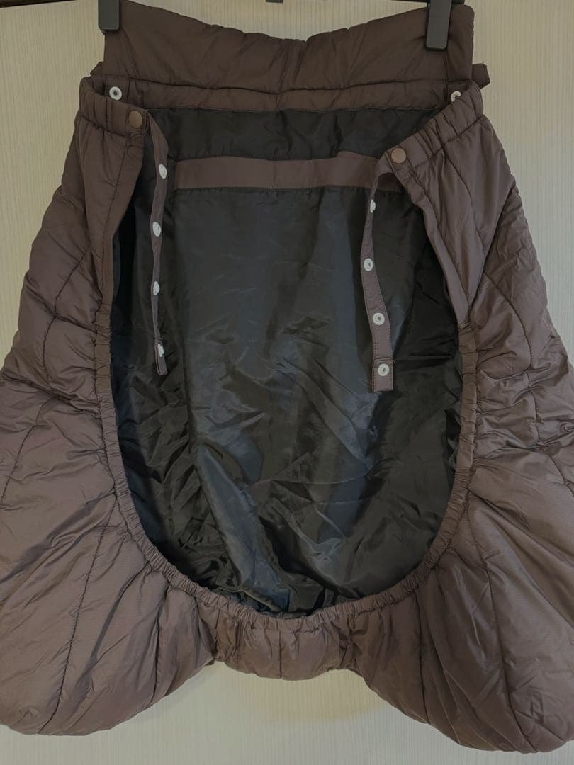 美品　THE NORTH FACE シェルブランケット 抱っこ紐ケープ ブラウン