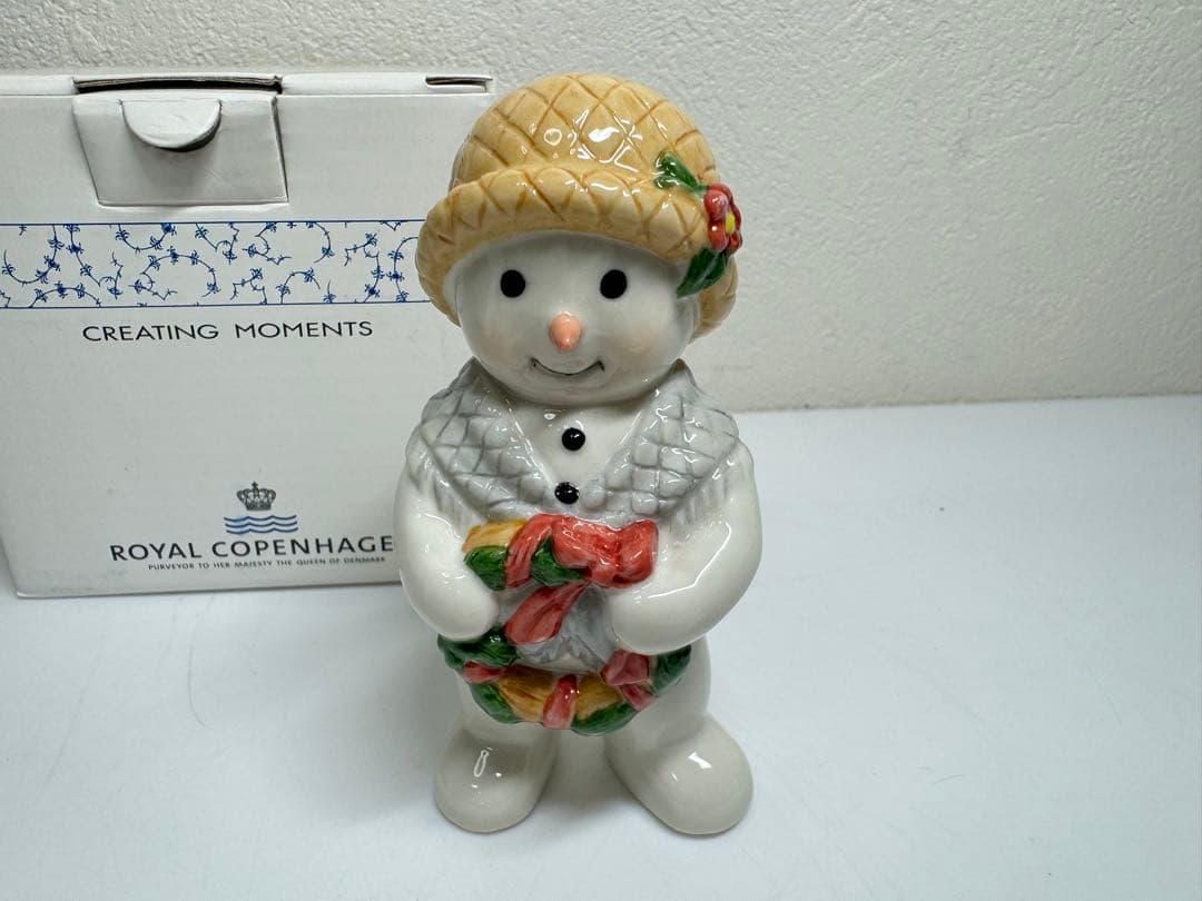 ロイヤルコペンハーゲン 2009年 スノーマン フィギュリン お母さん