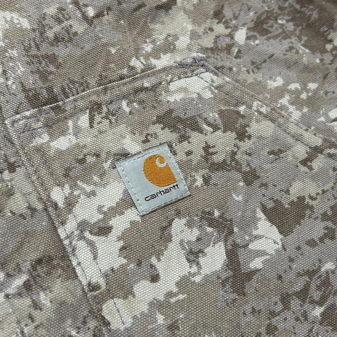 『Carhartt』カーハート　ダックベスト　ワークベスト　ジャケット　迷彩柄