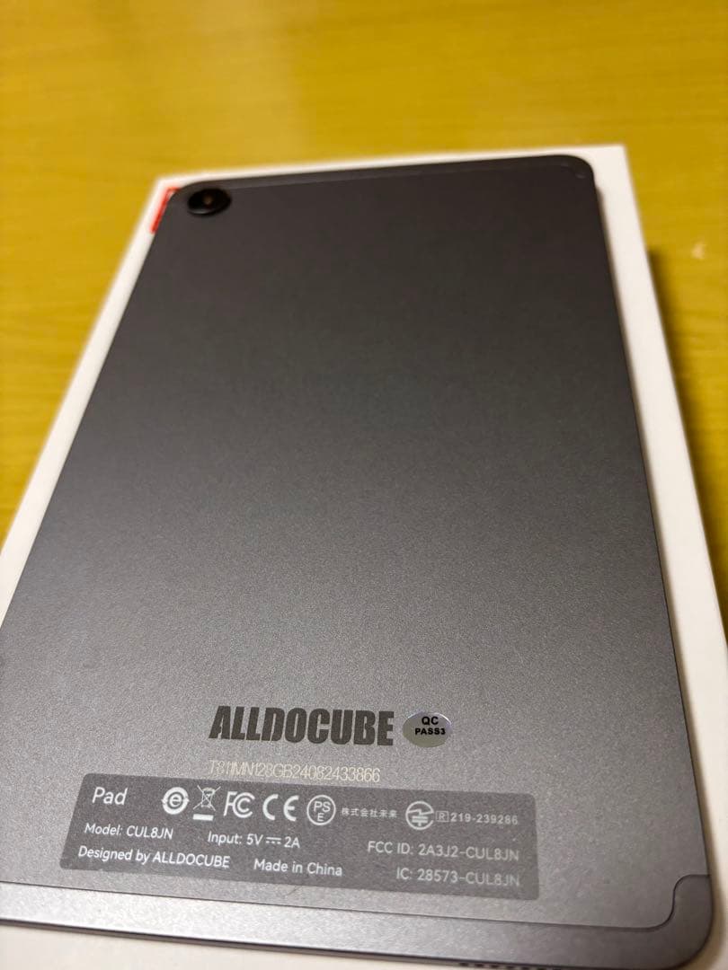 ALLDCUBE iPlay 50 mini Pro 8.4インチ 128GB