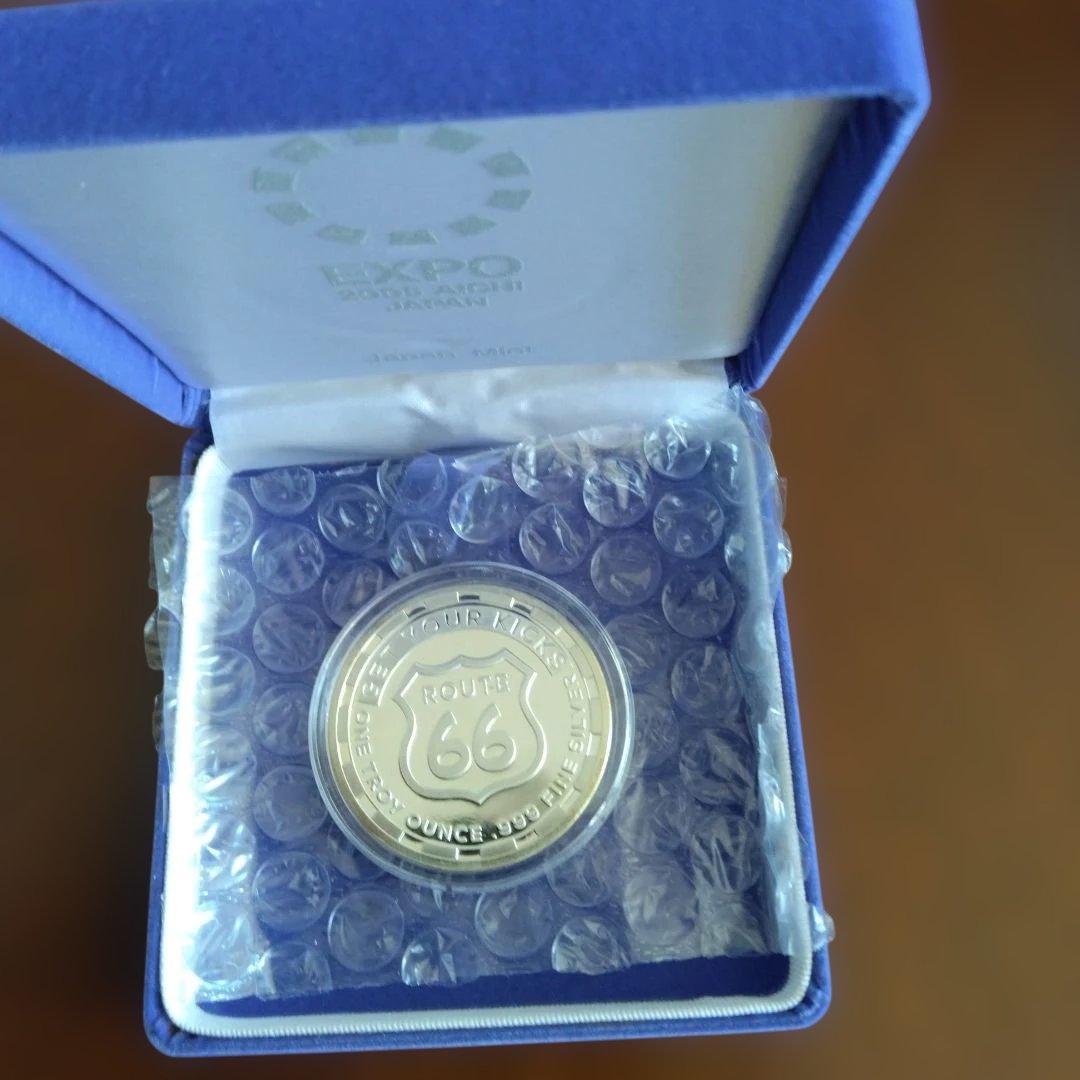 ルート66 1トロイオンス銀メダル