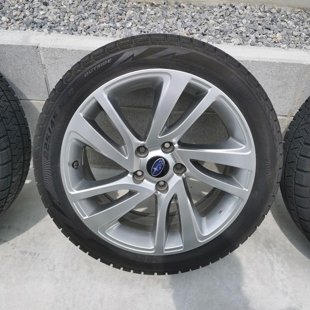 WRX S4純正ホイール スタッドレス4本セットタイヤピレリ225/45R18