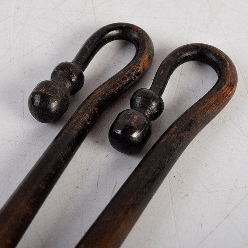 茶道具　銅製　火箸　時代箱　2点まとめて　C　8830