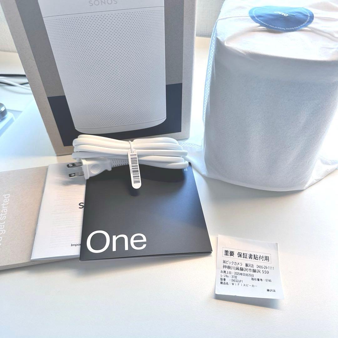 Sonos One （Gen2）Wireless Speaker