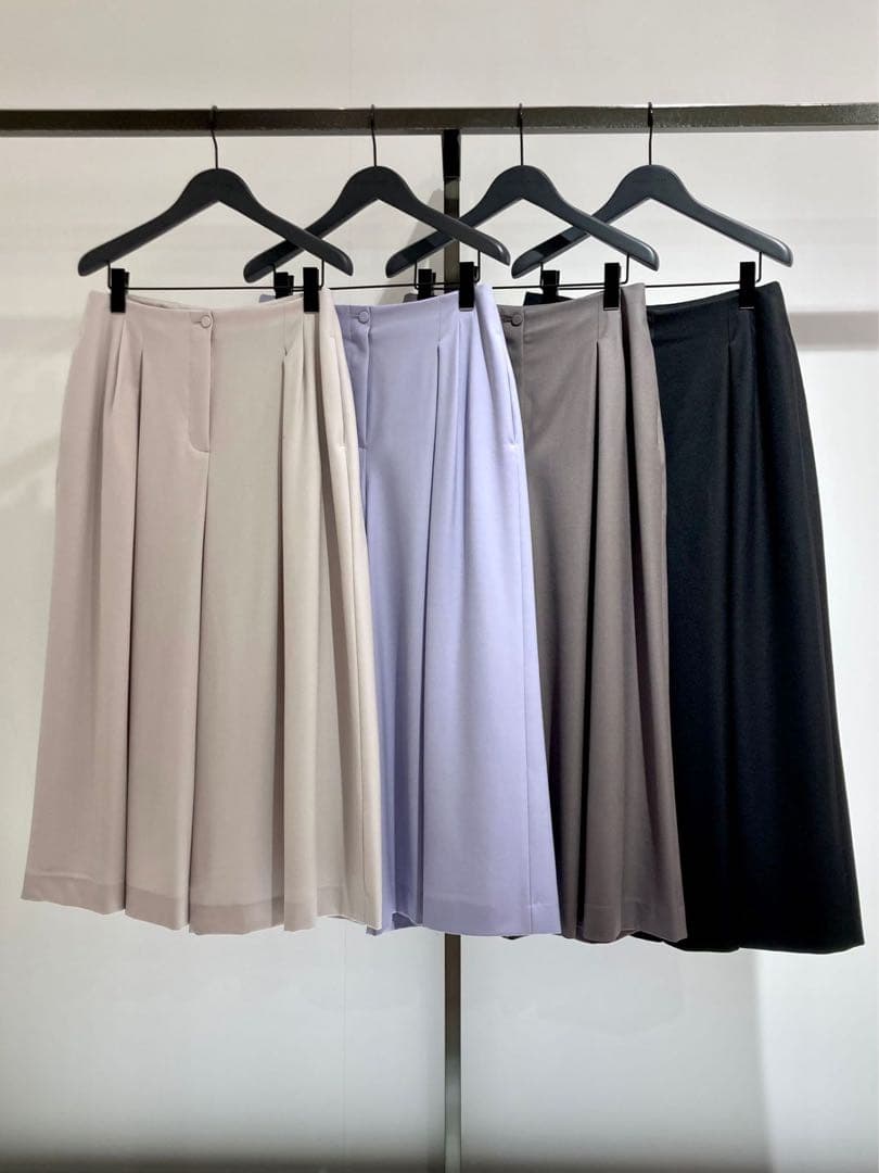 theory luxe 22AW New Saxonyワイドフレアパンツ　36