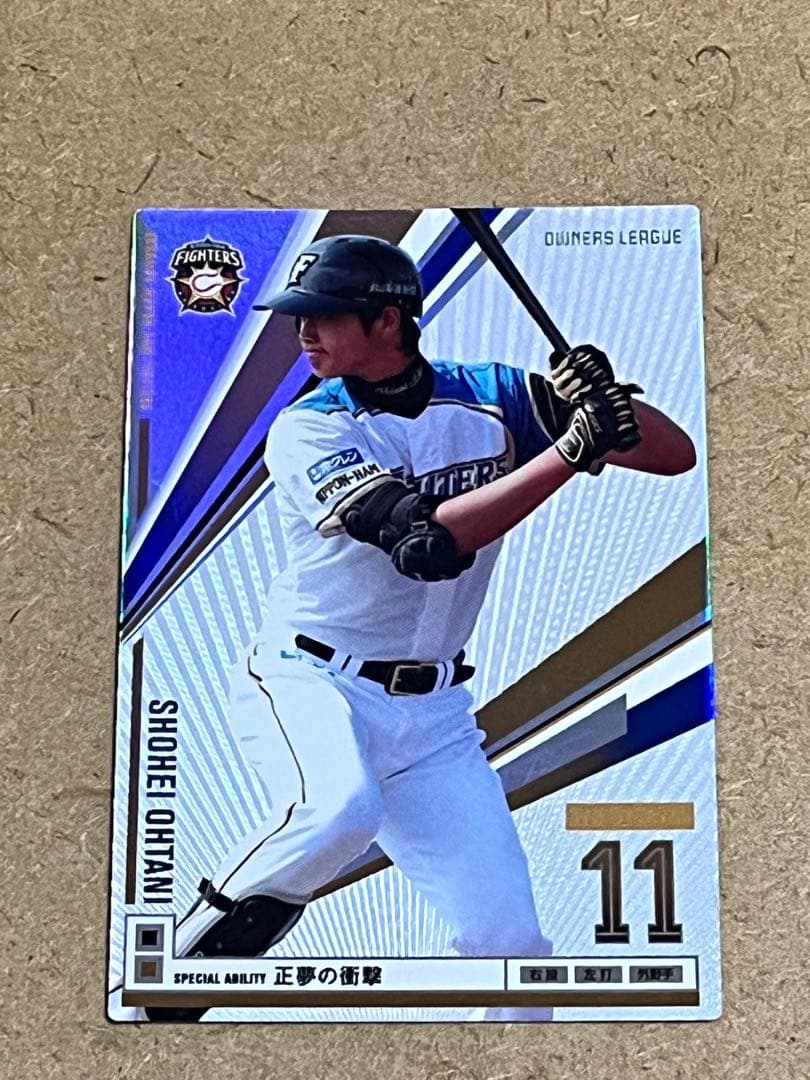 大谷翔平 Shohei Ohtani ファイターズ オーナーズリーグ