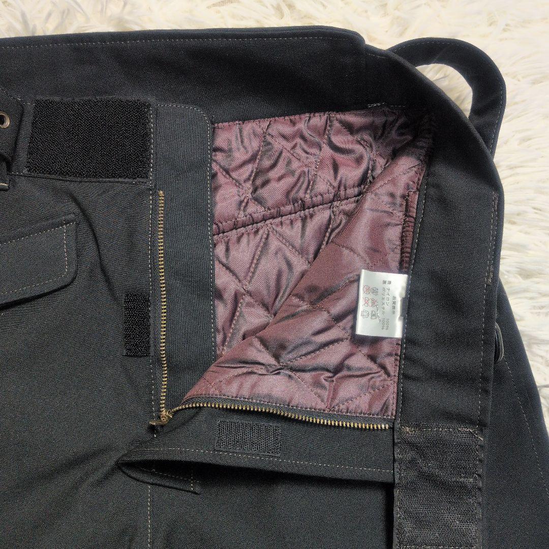 【美品✨pair slope✨M】高級 ウィンター パンツ ライダース ナイロン