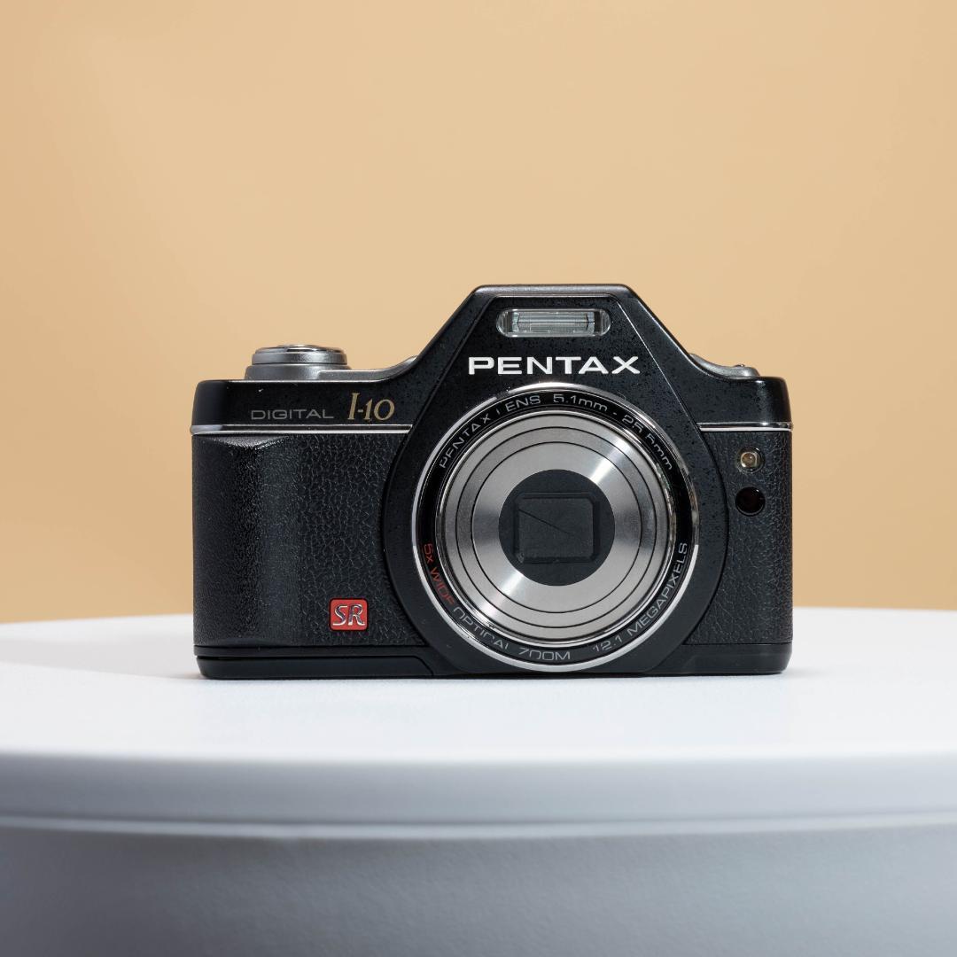 【レトロ可愛い】PENTAX DIGITAL optio I-10 ブラック