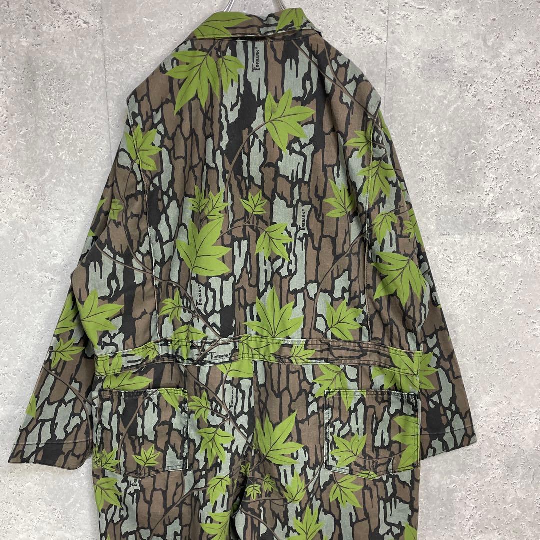 TREBARK 80〜90s USA製カモフラージュ　つなぎオールインワン2XL