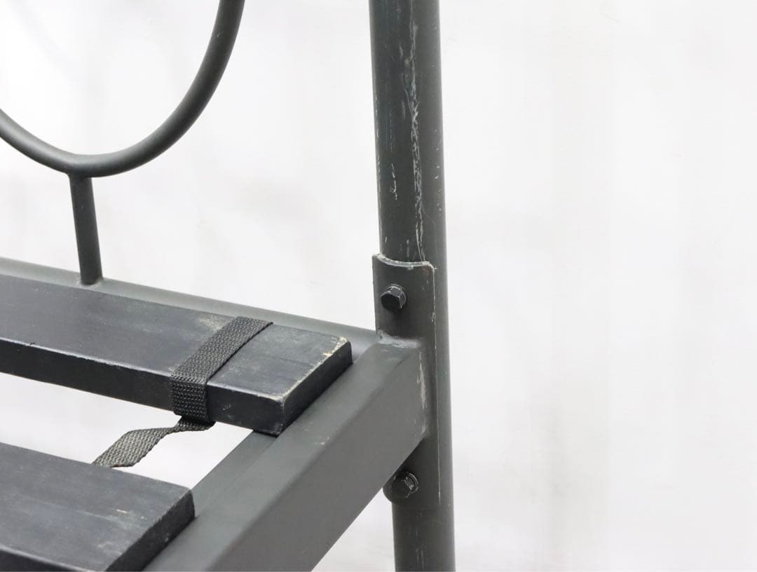 ウエストエルム　メタル　キャノピーベットフレーム　クイーン　直接引渡し限定