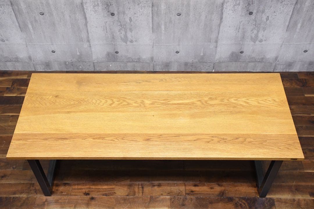 ECC17 展示品 スクエア ファニチャー オーク無垢材 センターテーブル