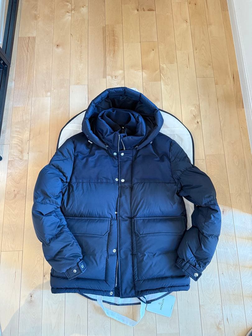 38万新品★モンクレール★3★ダウンジャケット『Mussala』ダークネイビー