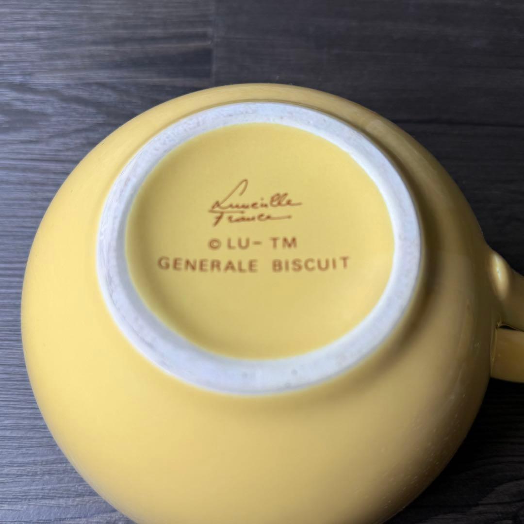 現地フランスで購入したLUビスケット スープカップ 2セット