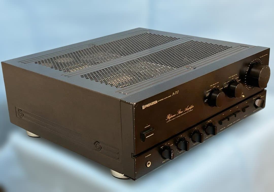 【音出し確認】　Pioneer A-717 プリメインアンプ