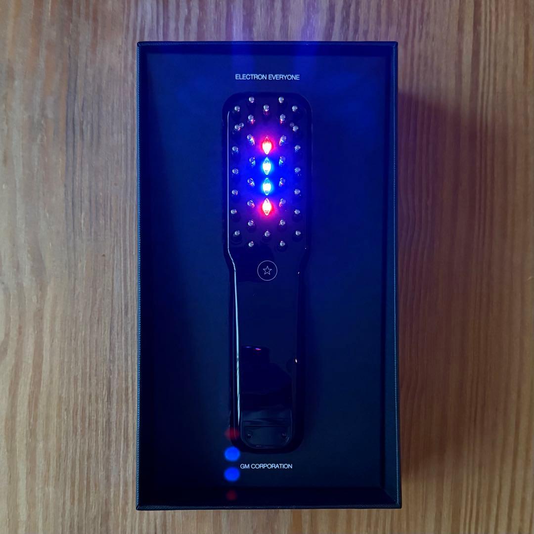 【美品】ELECTRON(エレクトロン) 電気バリブラシ 黒 正規品