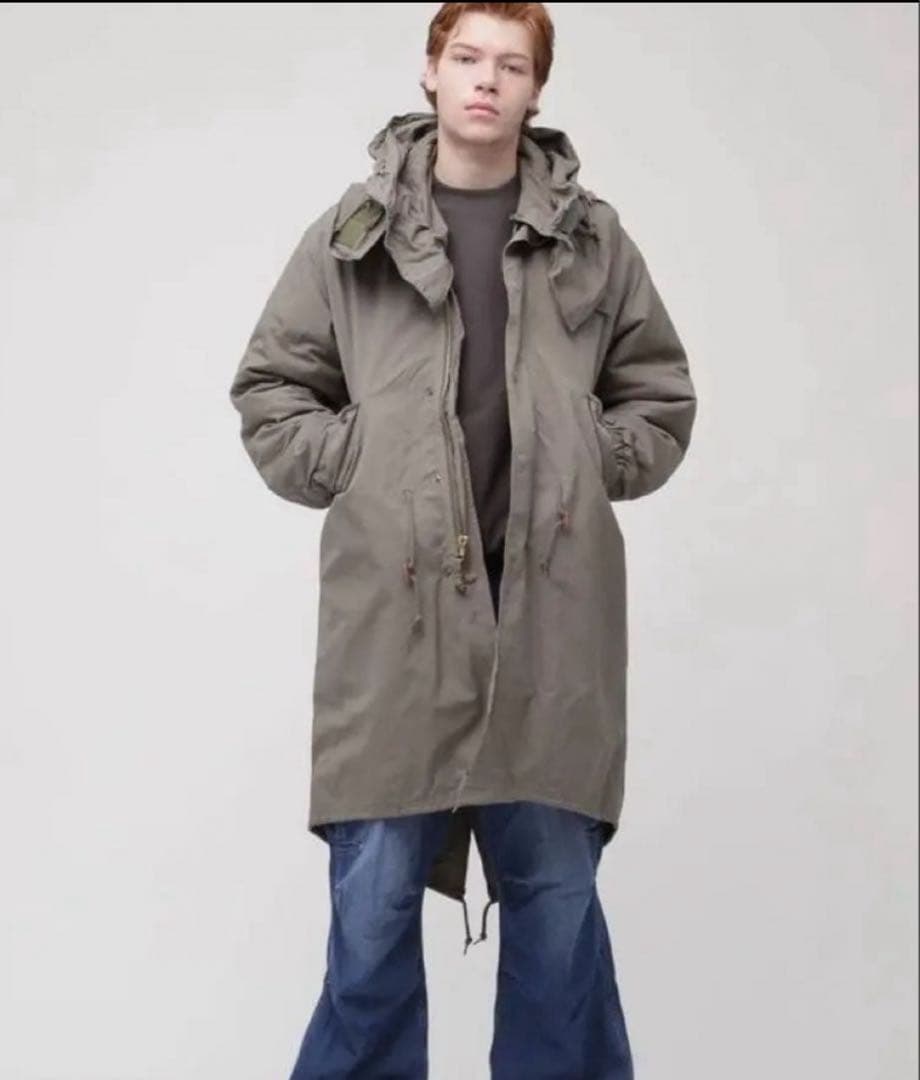 AVIREX モッズコート　 シェルライナー付き 3WAYカーキ XL