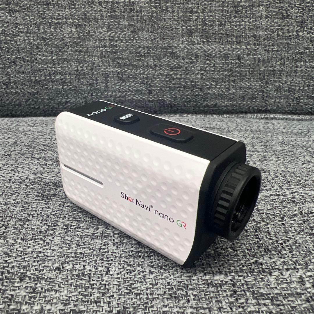 Shot Navi nano GR ゴルフ用距離計 ホワイト2025年モデル