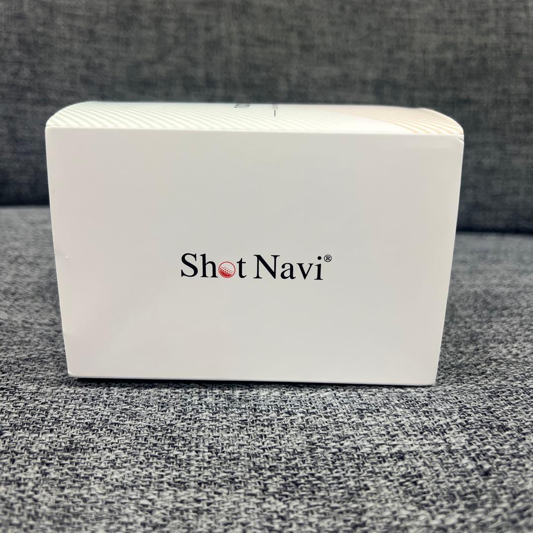 Shot Navi nano GR ゴルフ用距離計 ホワイト2025年モデル