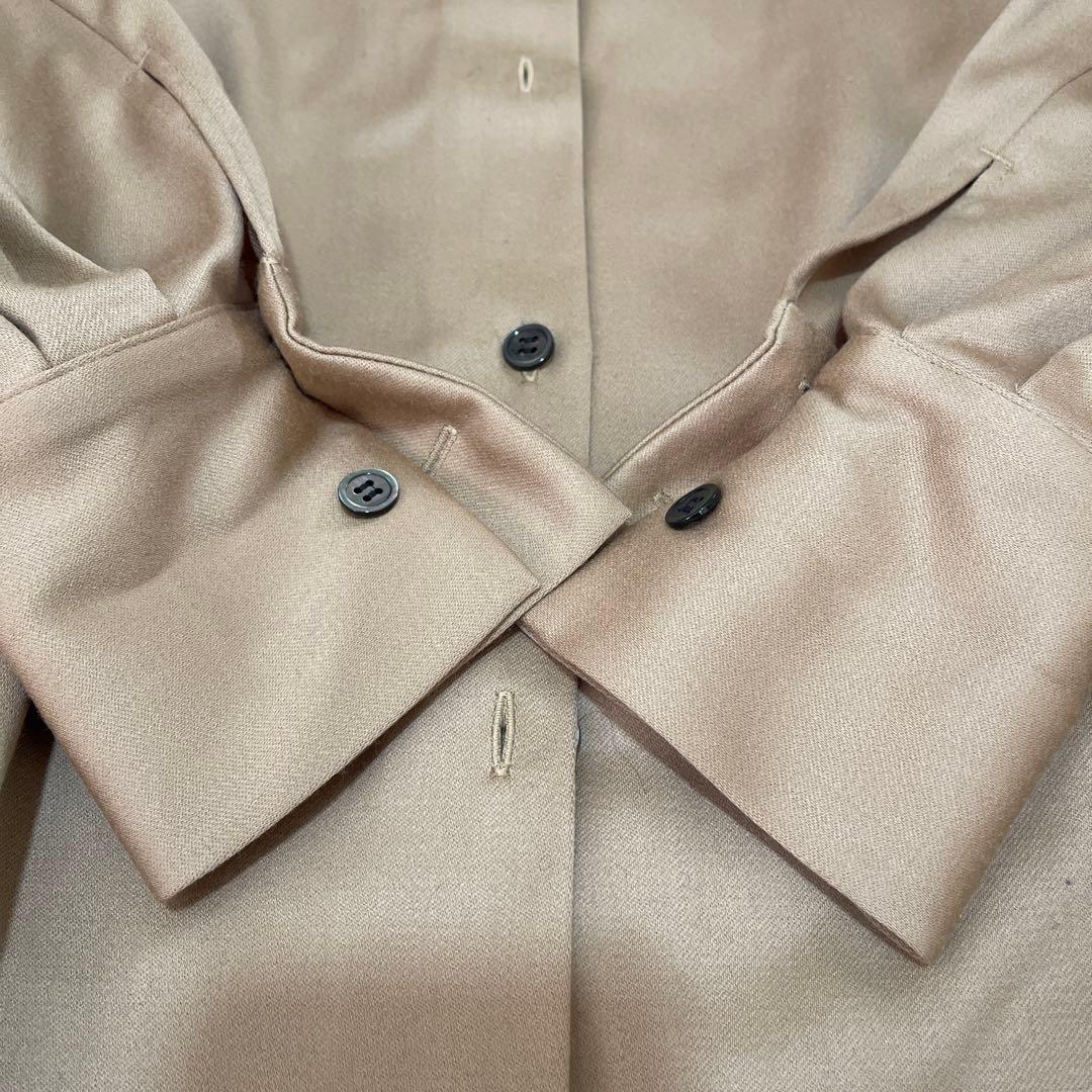 セール‼️1er Arrondissement人気ウールサテンブラウスゆったり36