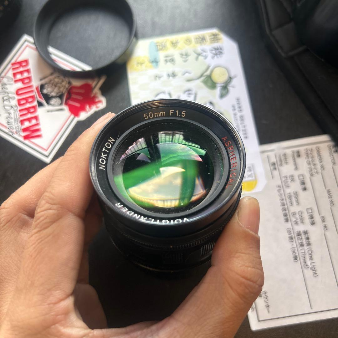 Voigtländer NOKTON 50mm F1.5 レンズ