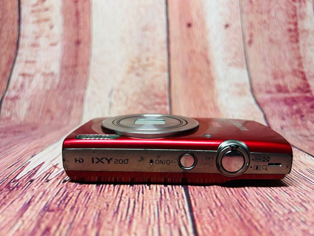 Canon キャノン IXY 200 レッド デジタル PC2333