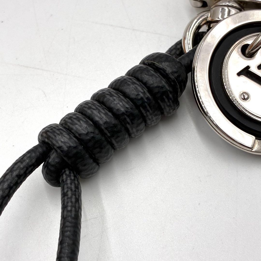 極美品 ルイヴィトン キーホルダー レザーロープ M67224 LV チャーム