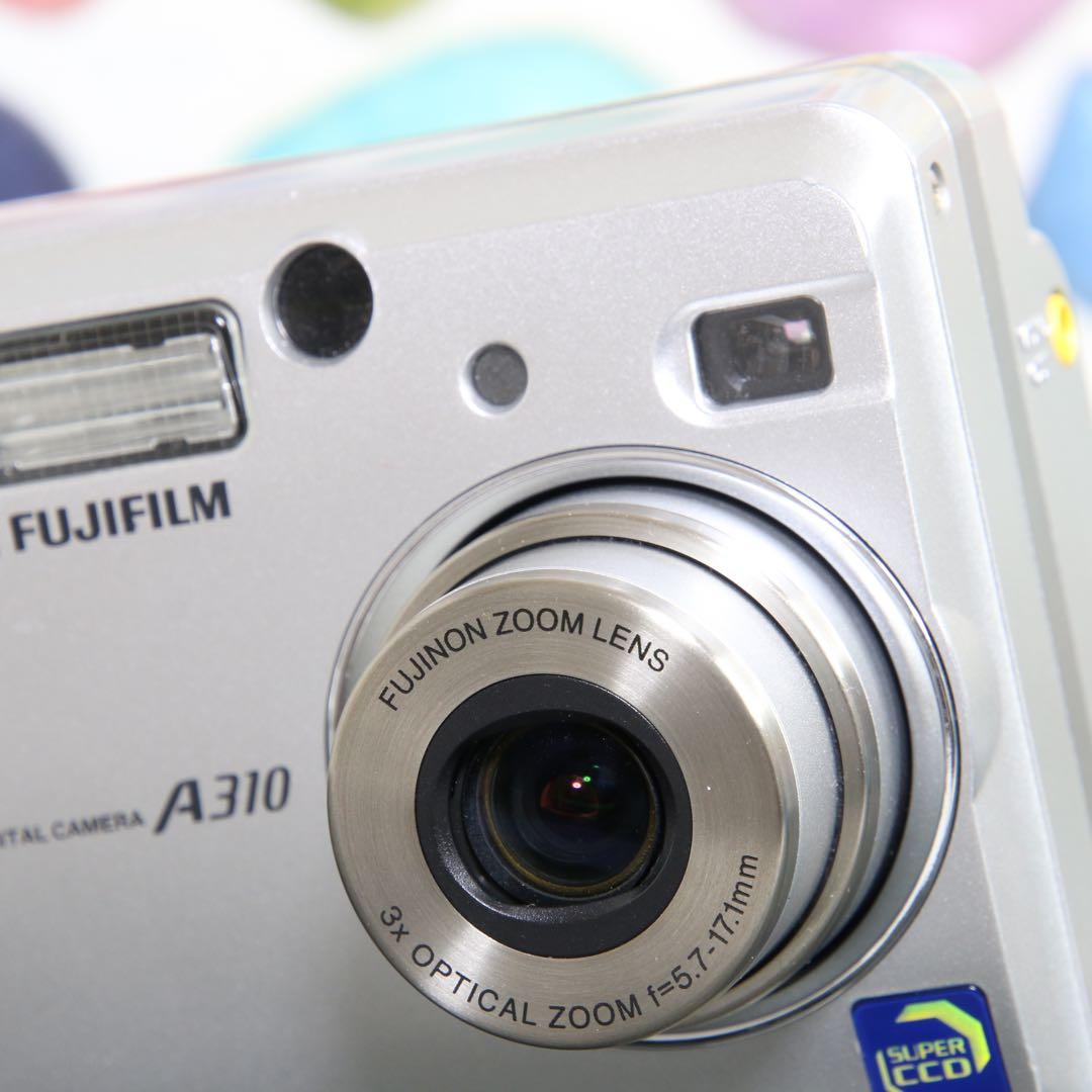 ♥︎◇レトロコンデジ♪ ◇完動品 ◇FUJIFILM finepix A310