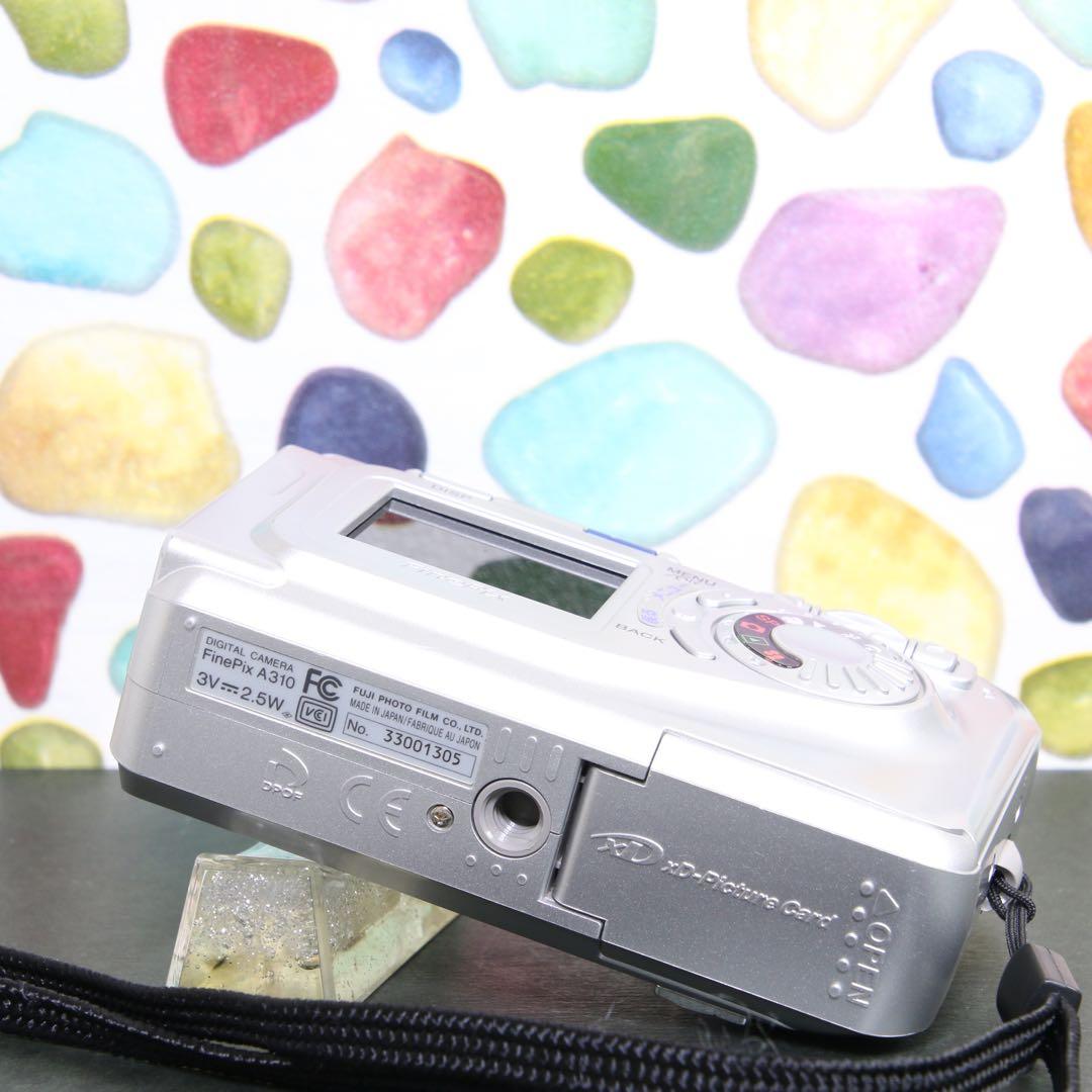 ♥︎◇レトロコンデジ♪ ◇完動品 ◇FUJIFILM finepix A310