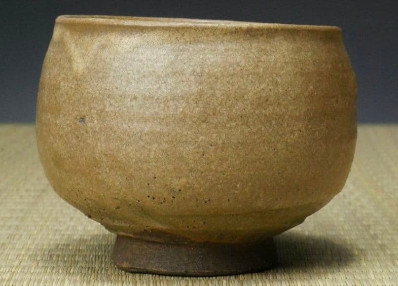 【古山子　小山富士夫　箱書】古唐津　茶碗　江戸中期～末期