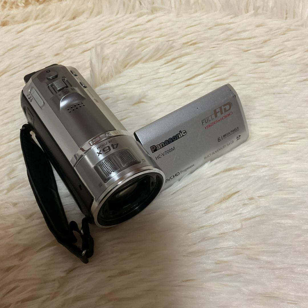 【簡易動作確認済】Panasonic HC-V700M フルHD ビデオカメラ
