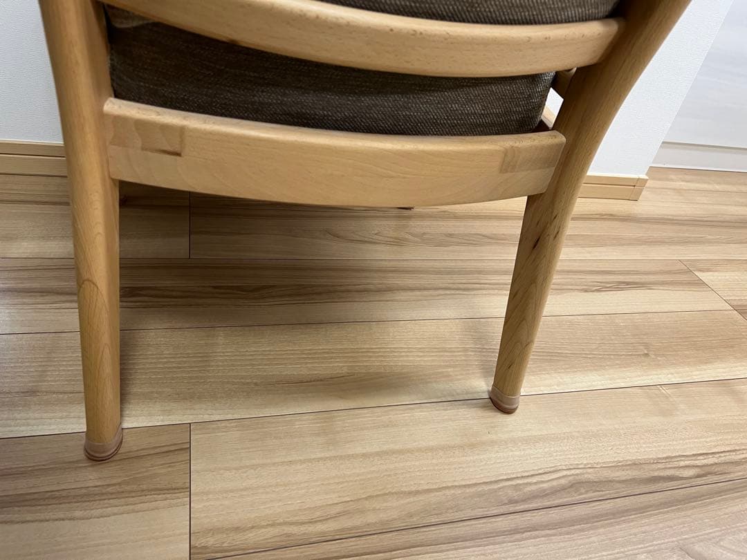 【中古】ニトリ ダイニングチェア NコレクションC-27M肘/DC 1脚1個口①