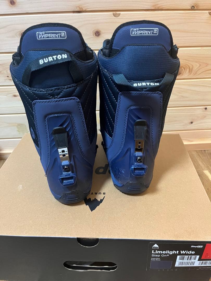 値下げ 美品Burton Limelight wide 24cm step on