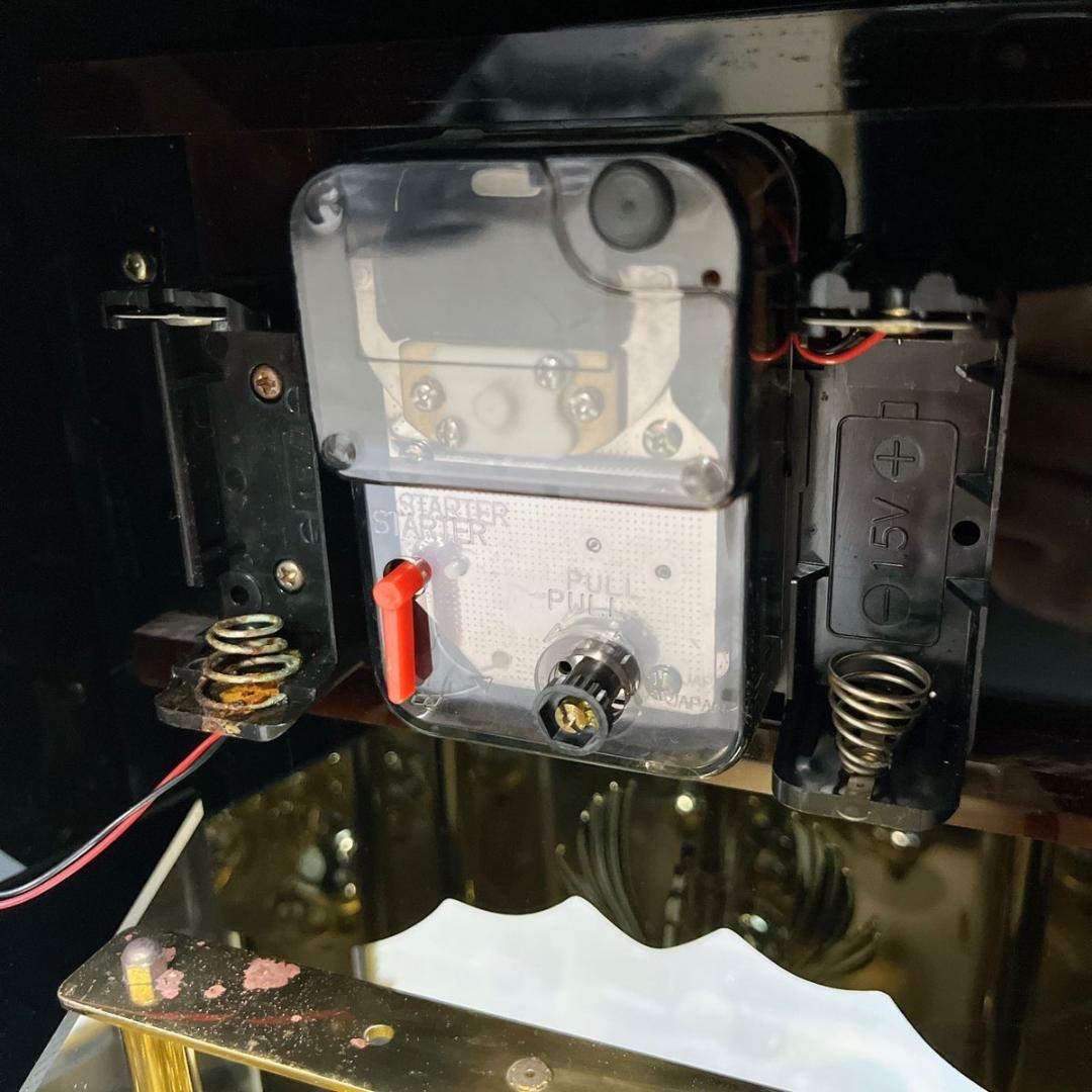 動作品 CITIZEN シチズン 8RG043 置き時計 昭和 レトロ