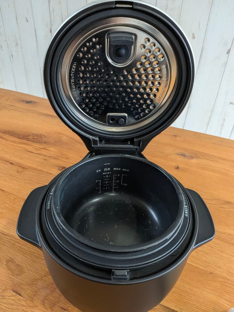 バルミューダ BALMUDA 炊飯器 電気炊飯ジャー 3合 美品