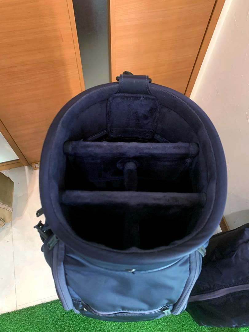 ブリーフィング　キャディバッグ　CR-6 ネイビー　軽量　カート