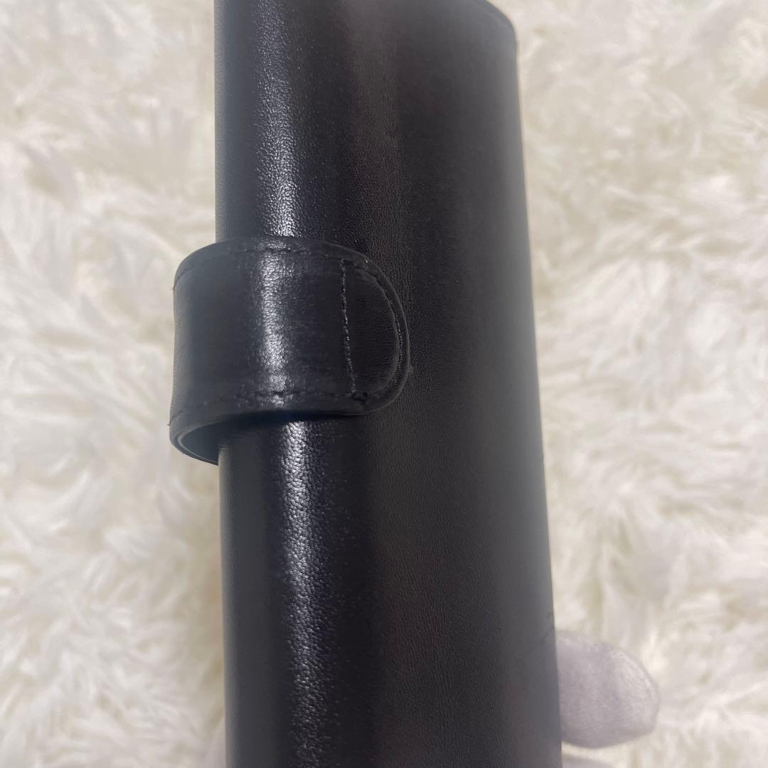 モンブラン　MontBlanc 折り畳みペンケース　ペンケース　黒　革　ビジネス