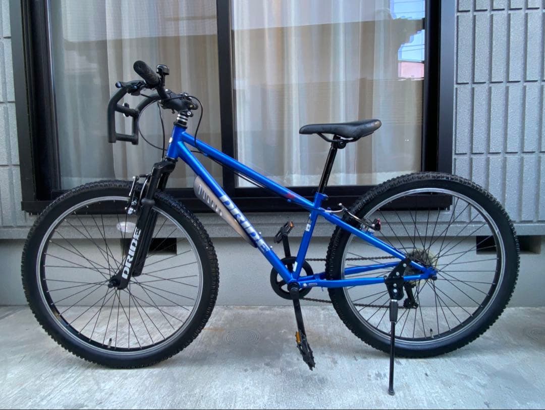 【引き取り限定】Asahi DRIED 26インチ 青色 6速ギア マウンテン