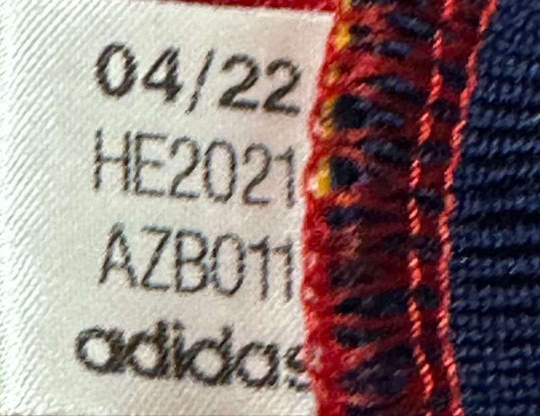 スペイン代表　選手用ユニフォーム