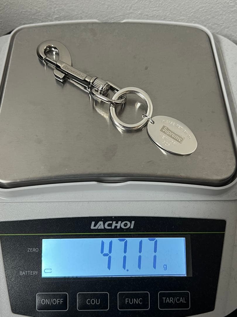 ティファニー シュプリーム リターントゥ オーバルタグ キーリング シルバー