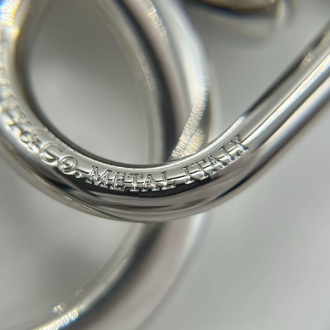 ティファニー シュプリーム リターントゥ オーバルタグ キーリング シルバー