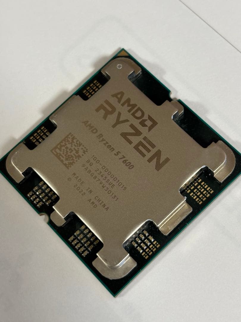 オ*ー様 AMD Ryzen 5 7600 CPU クーラー付き　動作品
