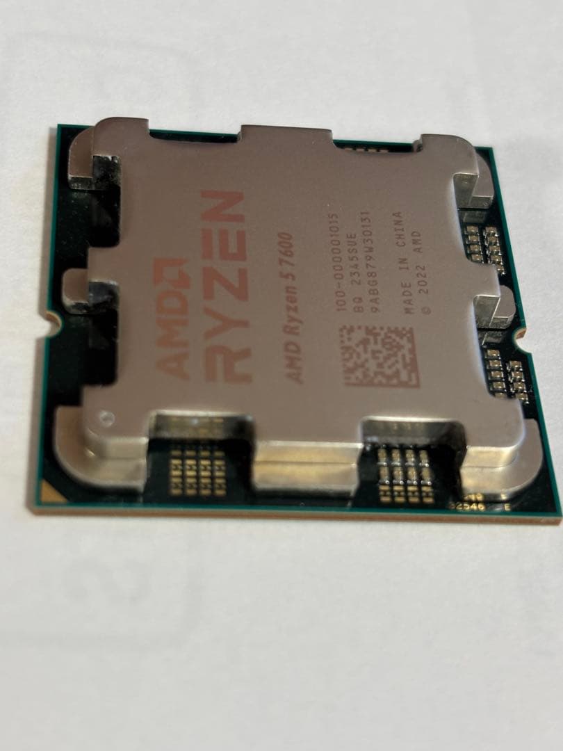 オ*ー様 AMD Ryzen 5 7600 CPU クーラー付き　動作品