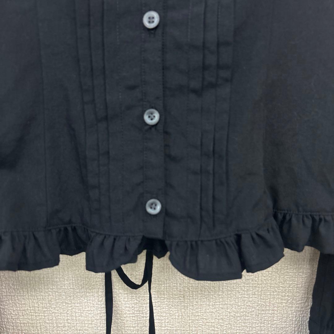 ヴィクトリアンメイデン　ブラウス　フリル　ブラック　黒　ロリィタ