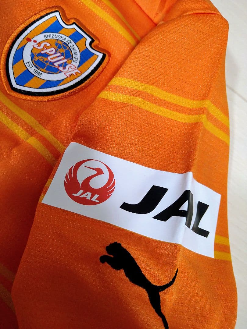 清水エスパルス 2014 ユニフォーム 新品 石毛選手 正規品 長袖