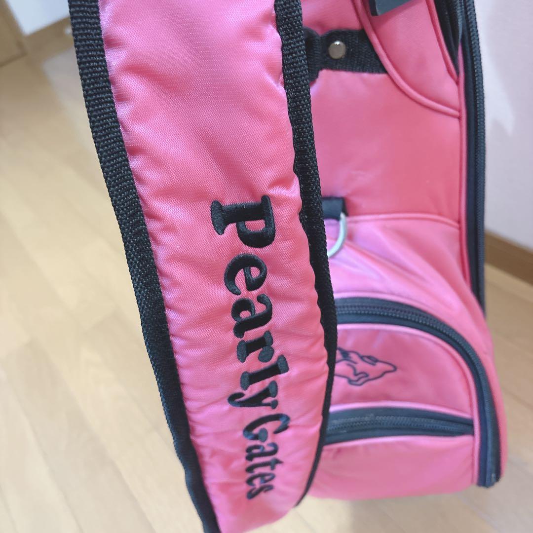 K399 パーリーゲイツ ピンクキャディバッグ